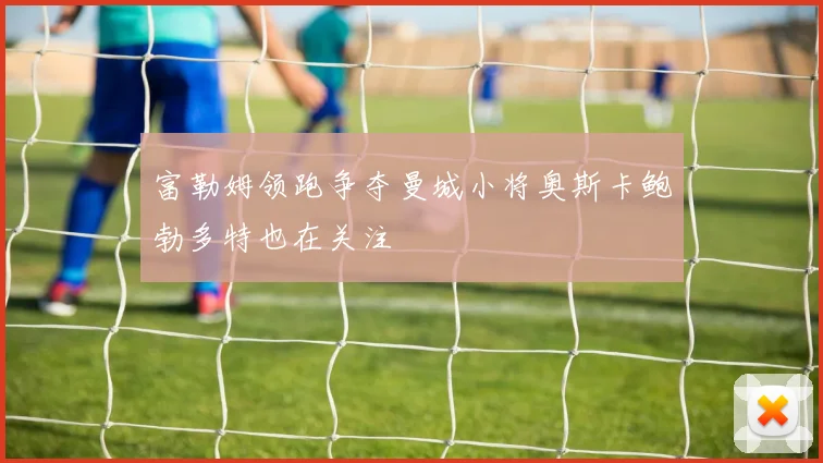 富勒姆领跑争夺曼城小将奥斯卡鲍勃多特也在关注